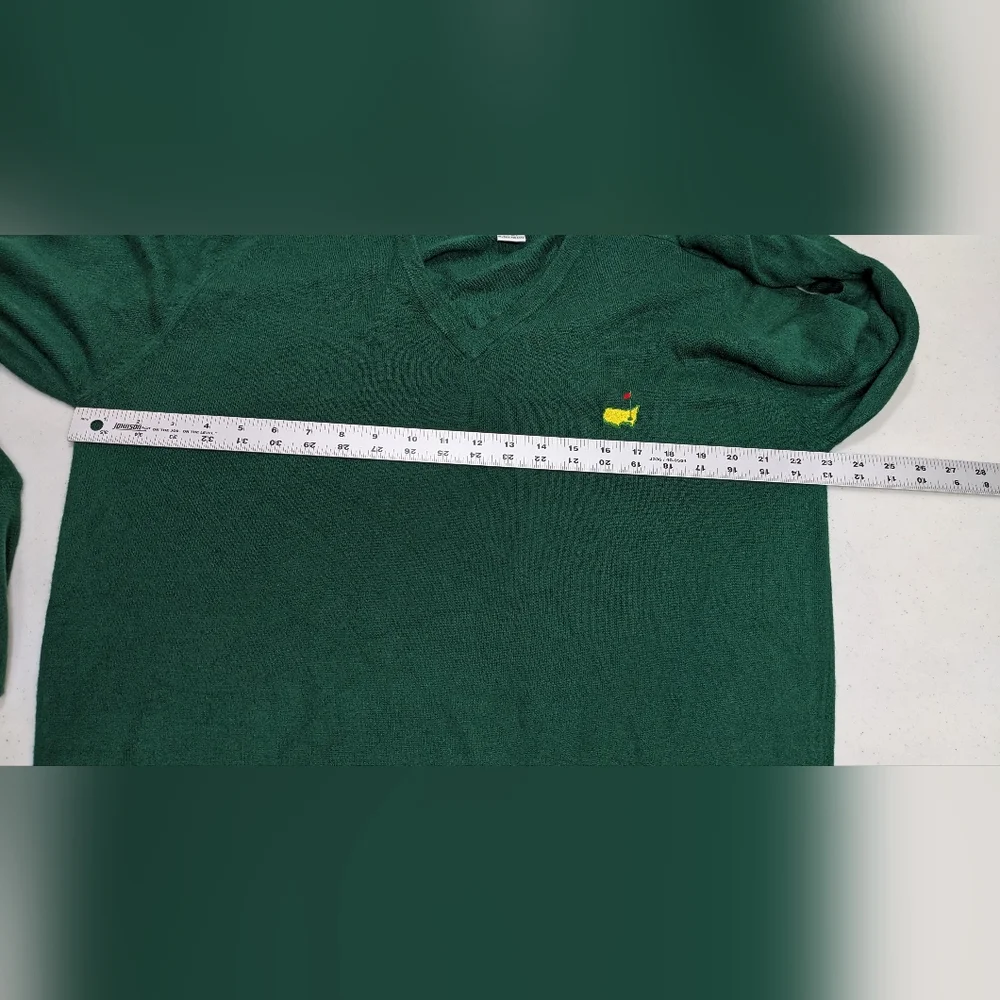 Slazenger Augusta National Golf Shop Masters Pullover Sweater Long Sleeve L Vint